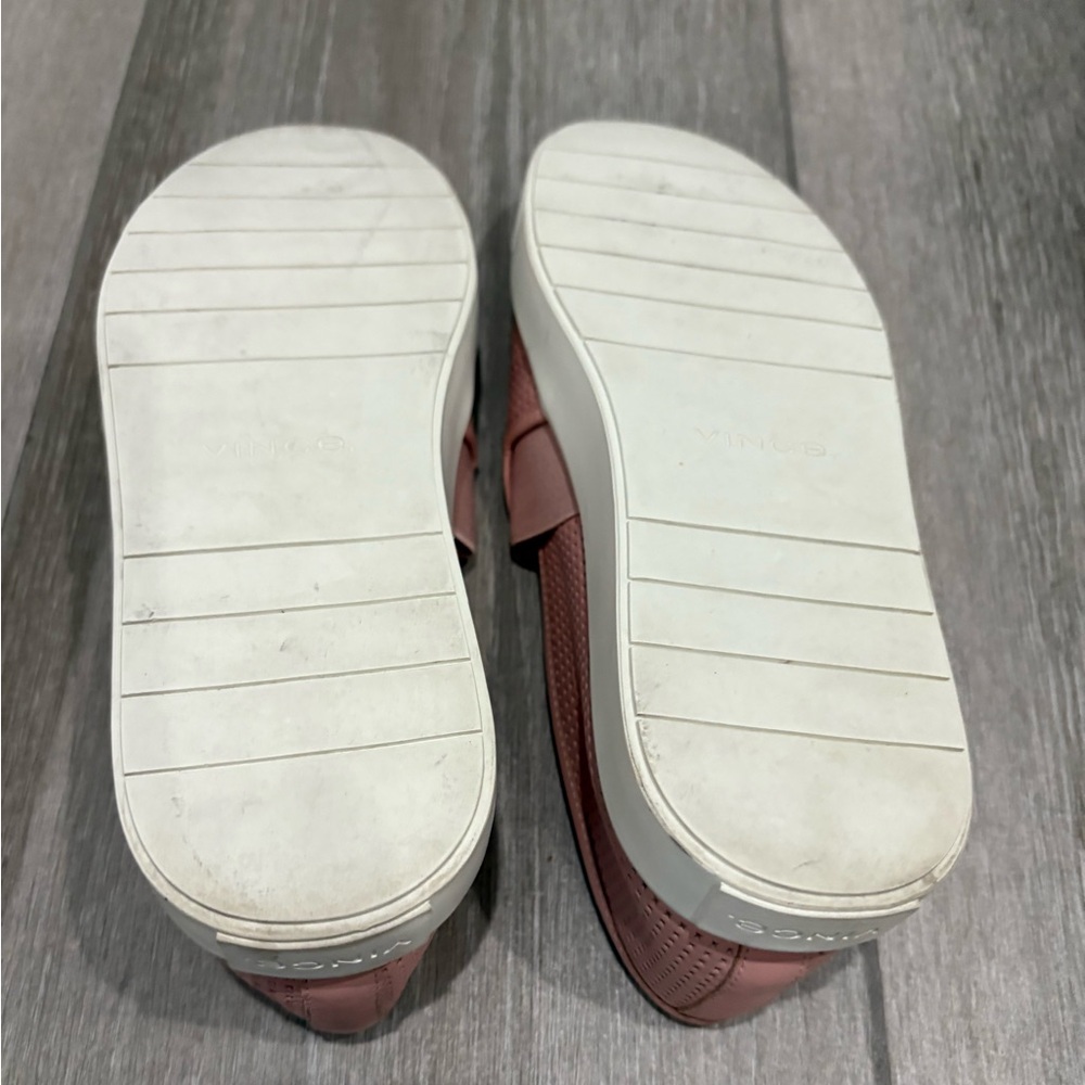 VINCE Blair 5 perforated slip on sneakers size 8 - Picture 6 of 12